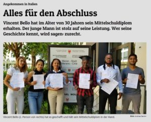 Read more about the article Schulabschluss an der Abendmittelschule 2020
