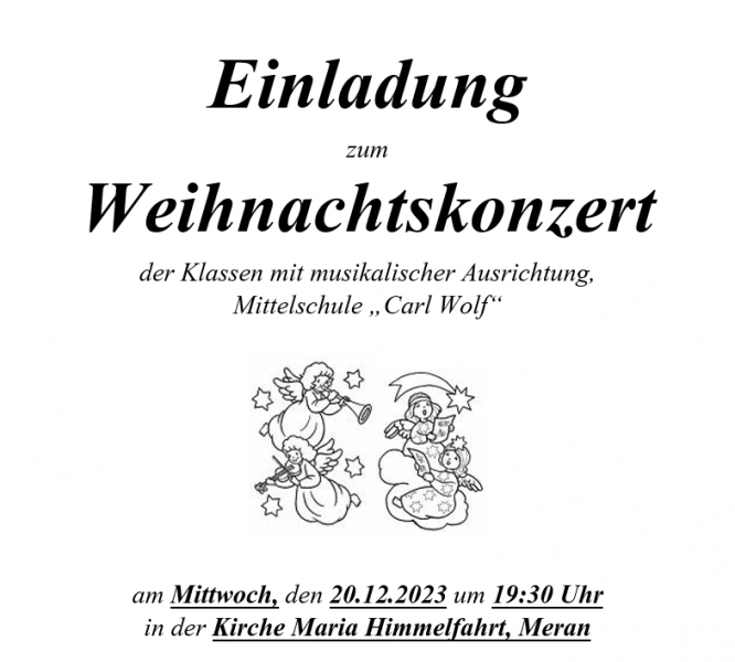 Weihnachtskonzert